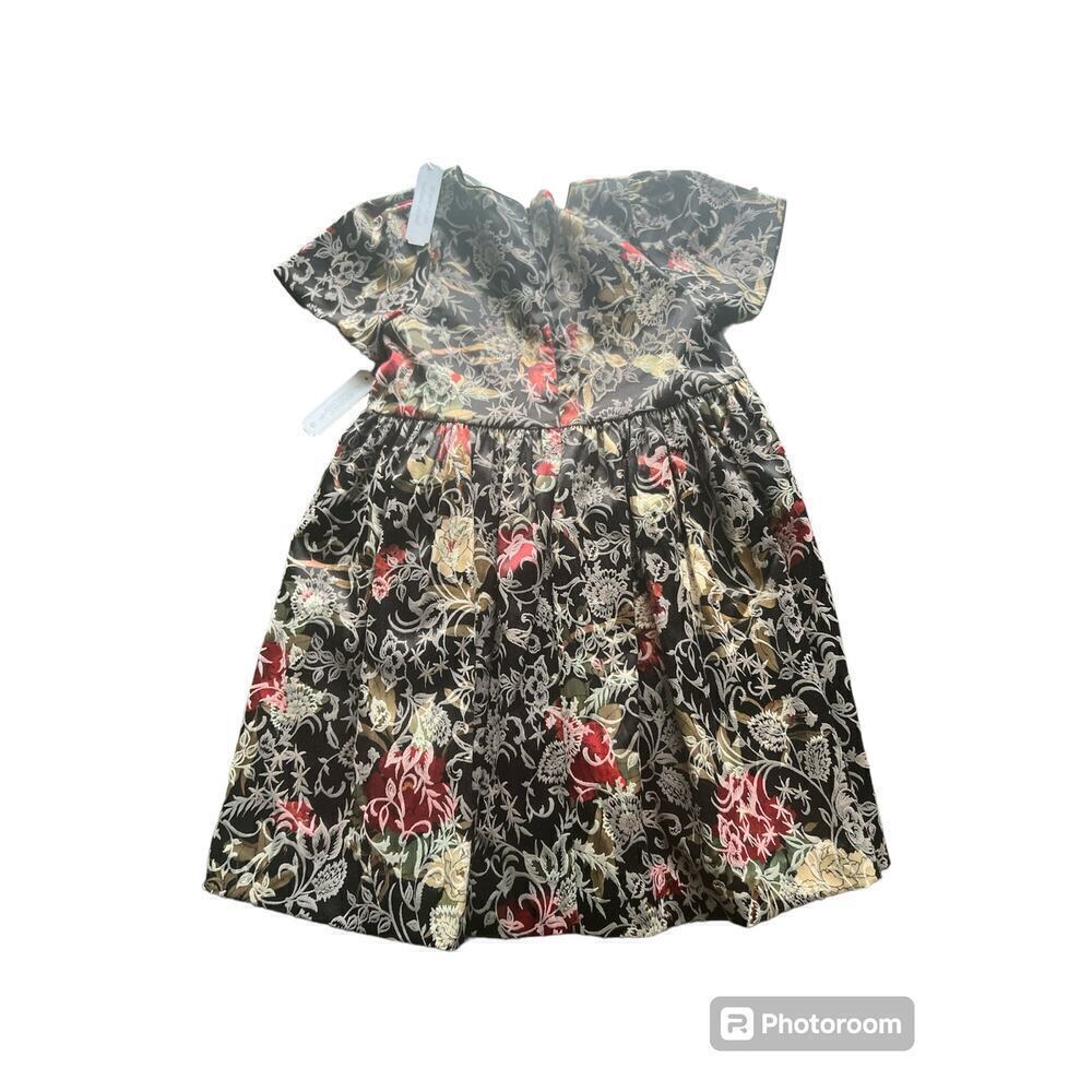 Antonio Melani Edgehill Collection Girls Floral Jacquard Dress 6X Mommy & Me NWT